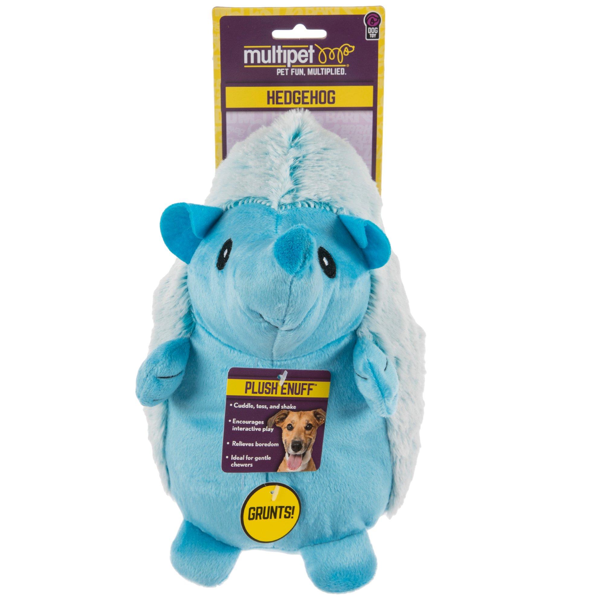 Blue Hedgehog Plush Squeaky Dog Toy Hobby Lobby 6001598