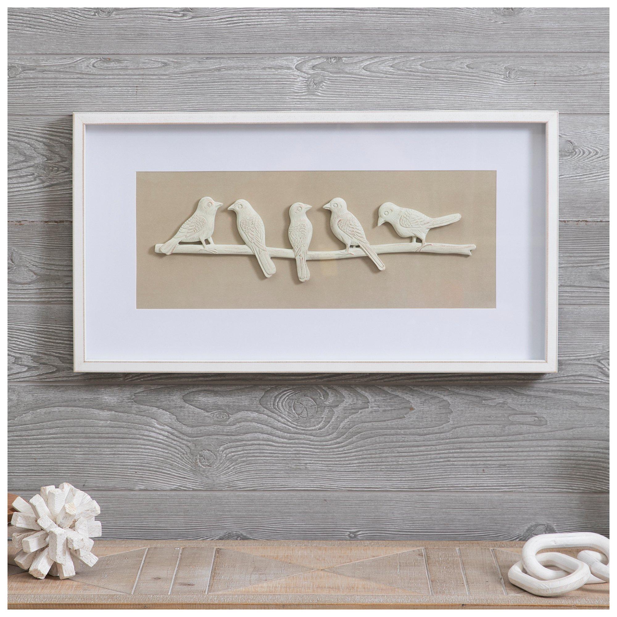 Carved Birds Framed Wall Decor Hobby Lobby 6003297