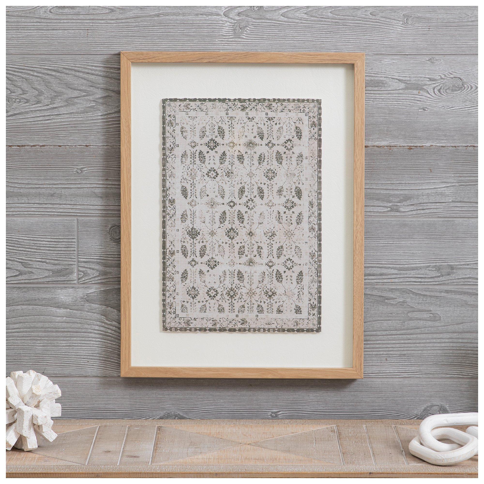 Floral Rug Framed Wall Decor Hobby Lobby 6003313