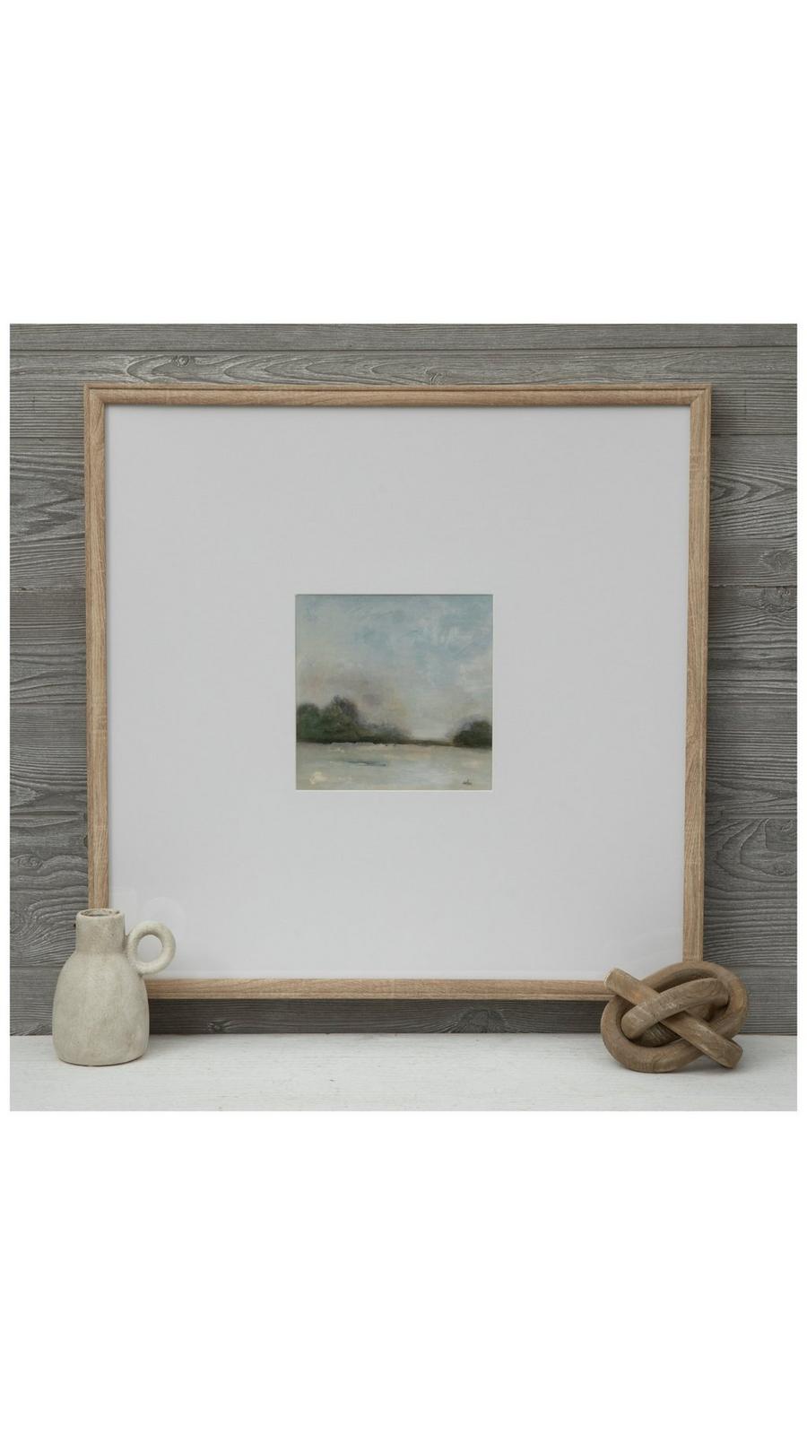 絵画 Iconic Landscape Lot - Fred Hudson 'square Top Mountain' Oil On Canvas