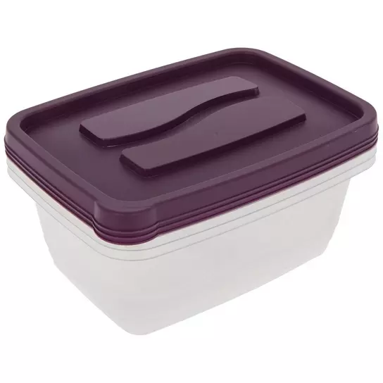 Purple Storage Containers - 6 Piece Set, Hobby Lobby