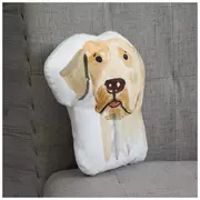 Yellow Labrador Pillow