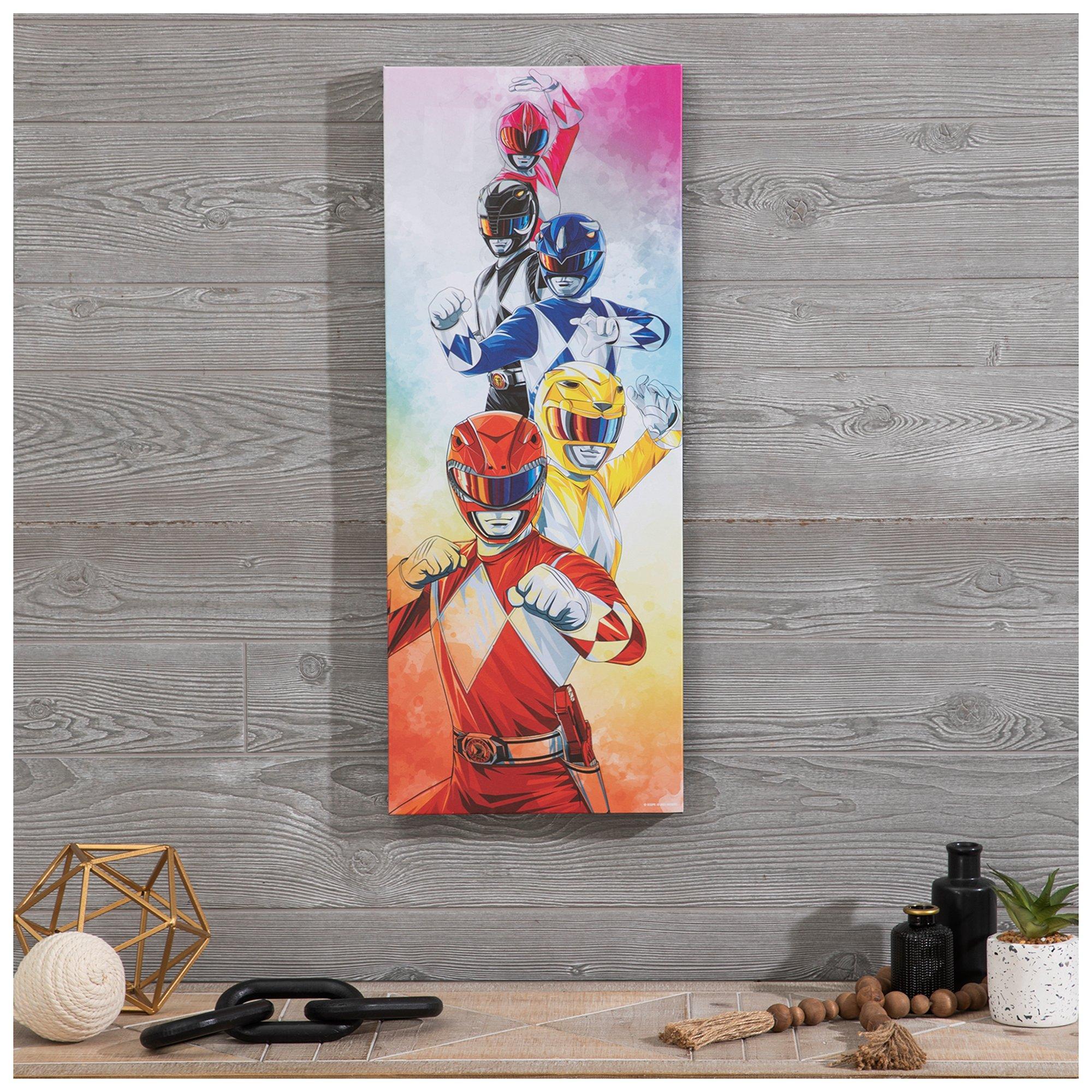 Mighty Morphin\' Power Rangers Canvas Wall Decor | Hobby Lobby | 6006415
