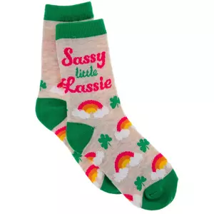 Sassy Lassie Youth Crew Socks
