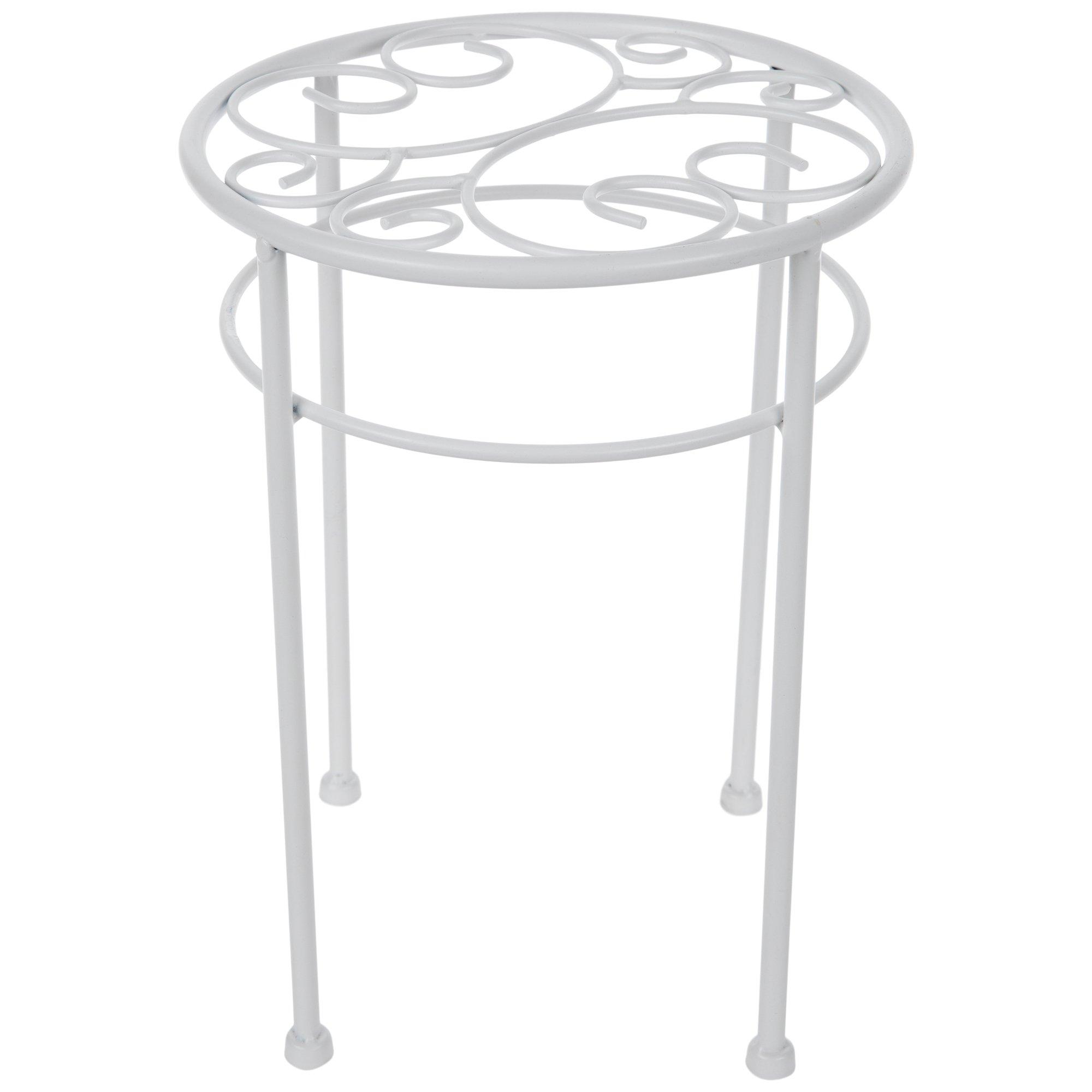 White Metal Plant Stand Hobby Lobby 6007926