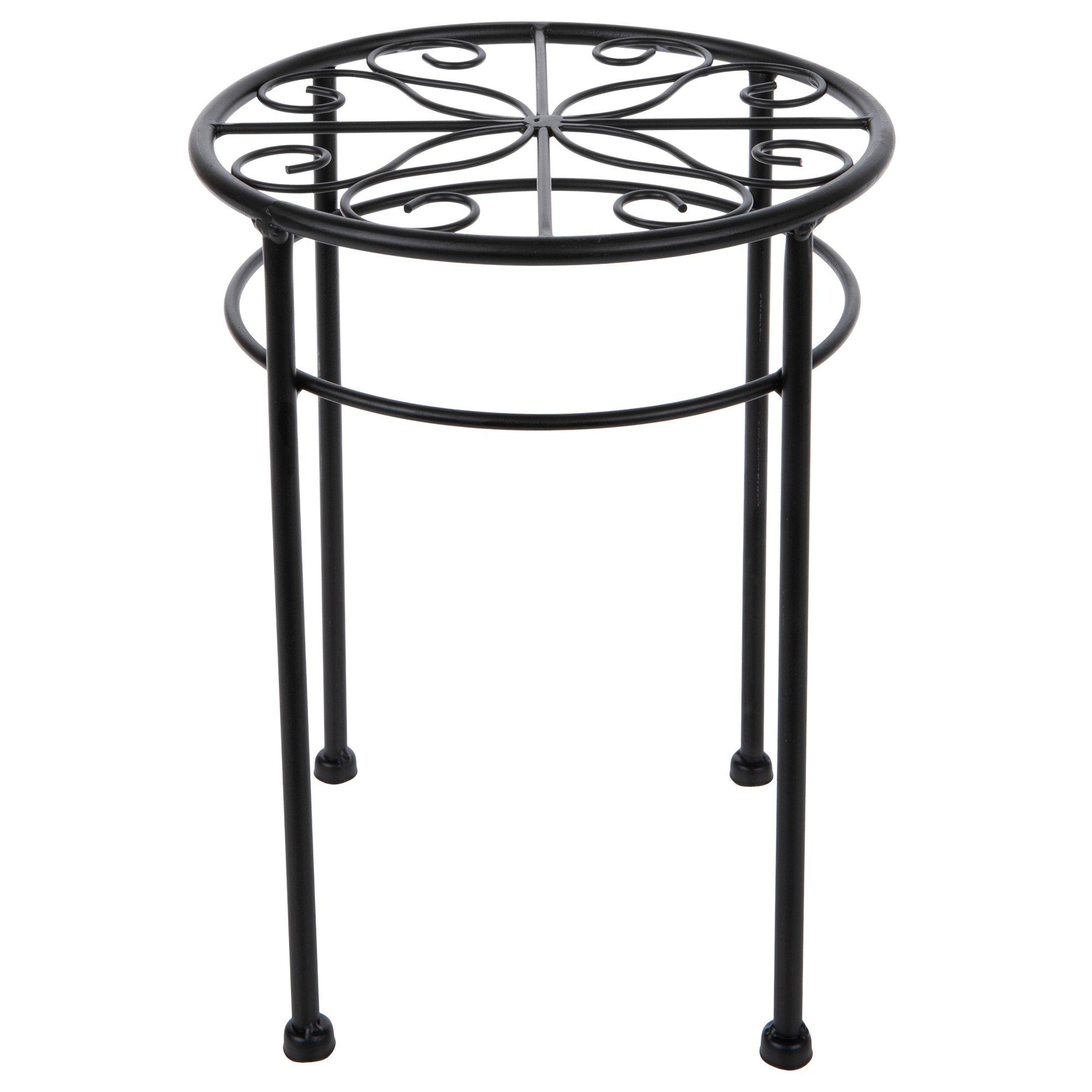 Black Scroll Metal Plant Stand Hobby Lobby 6007959