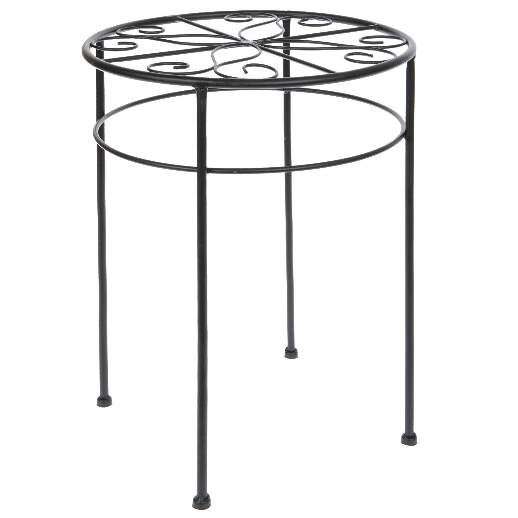 Black Scroll Metal Plant Stand Hobby Lobby 6007975