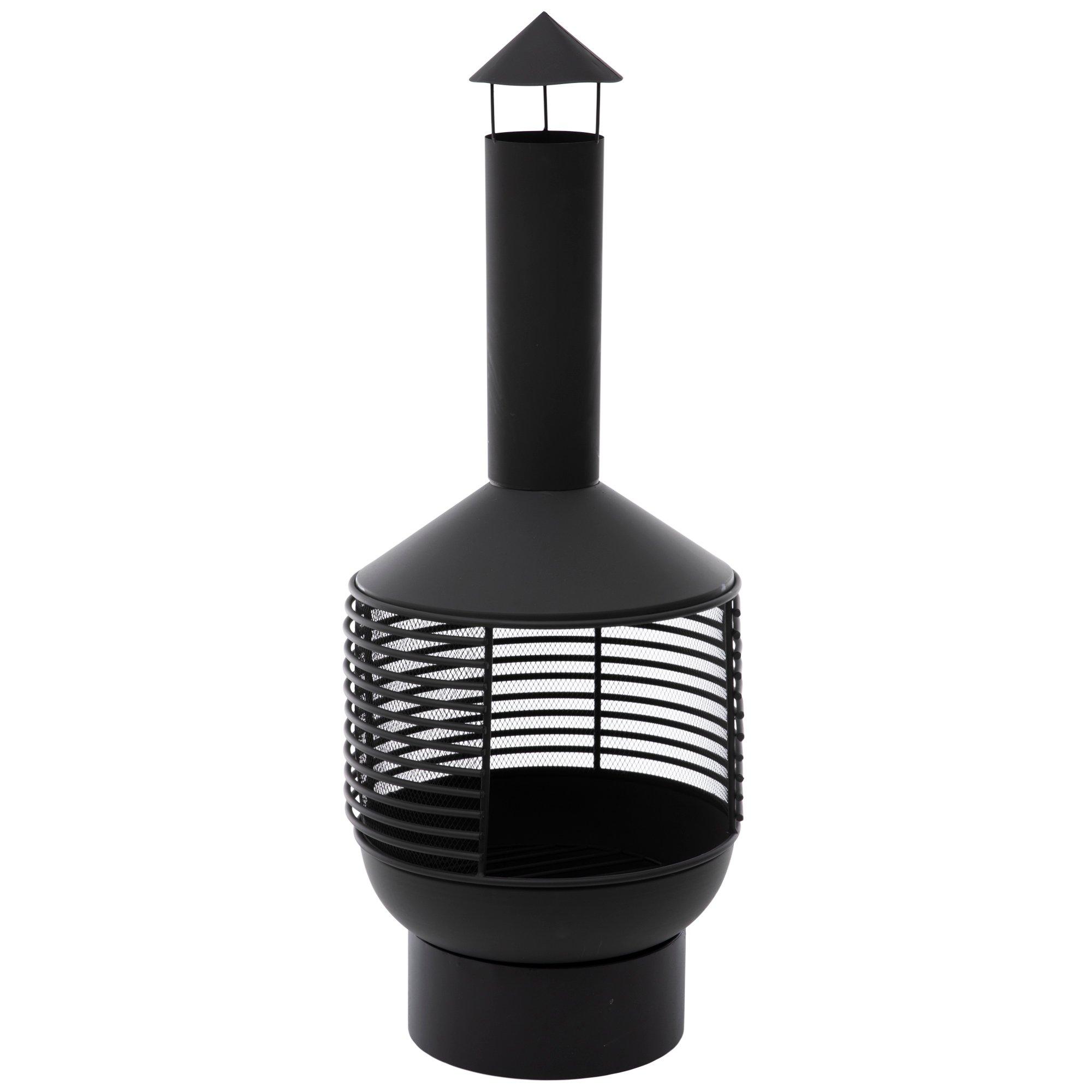 Black Open Fireplace With Chimney Hobby Lobby 6008288