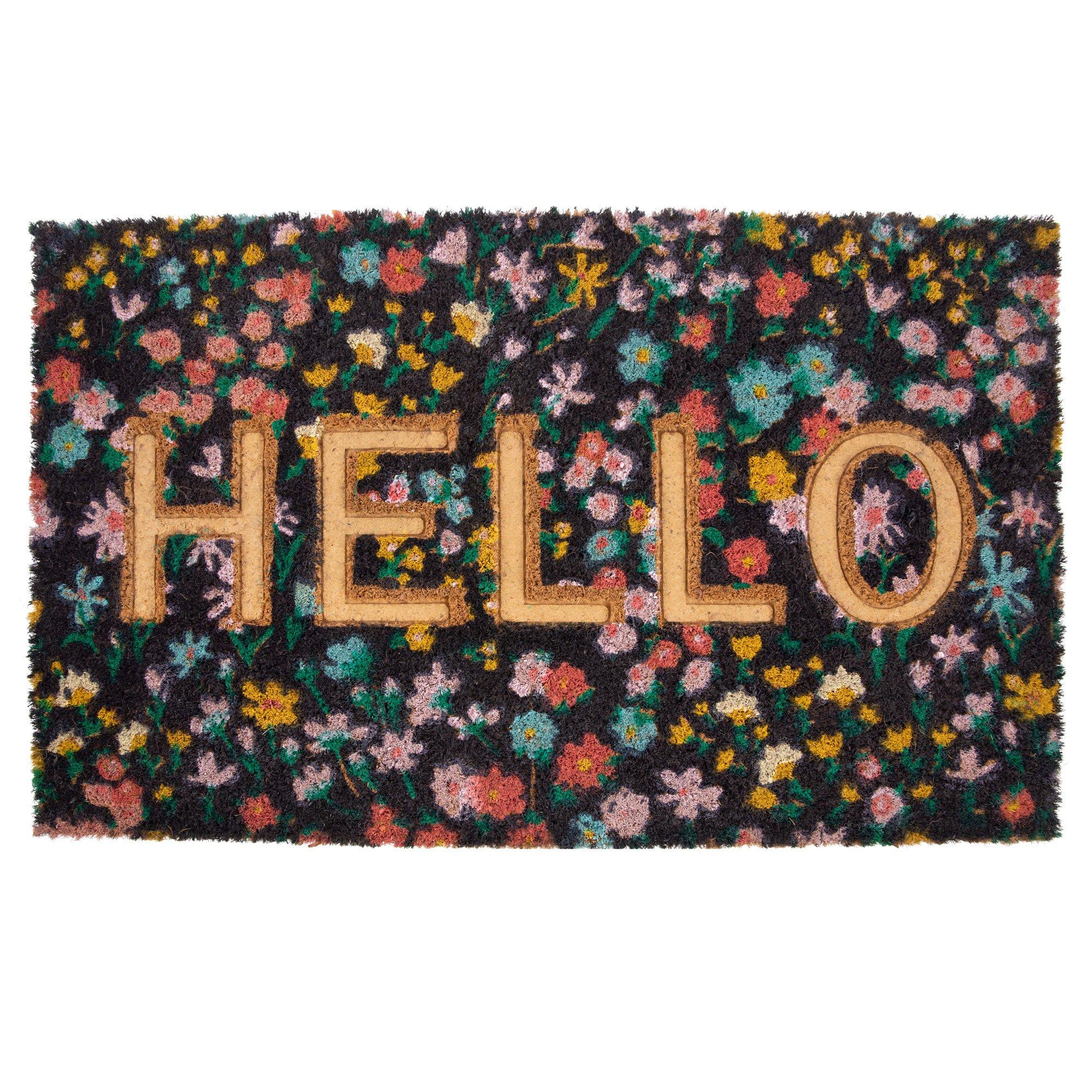 Hello Floral Doormat | Hobby Lobby | 6009609