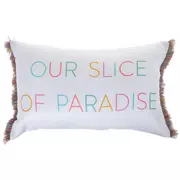 Our Slice Of Paradise Pillow