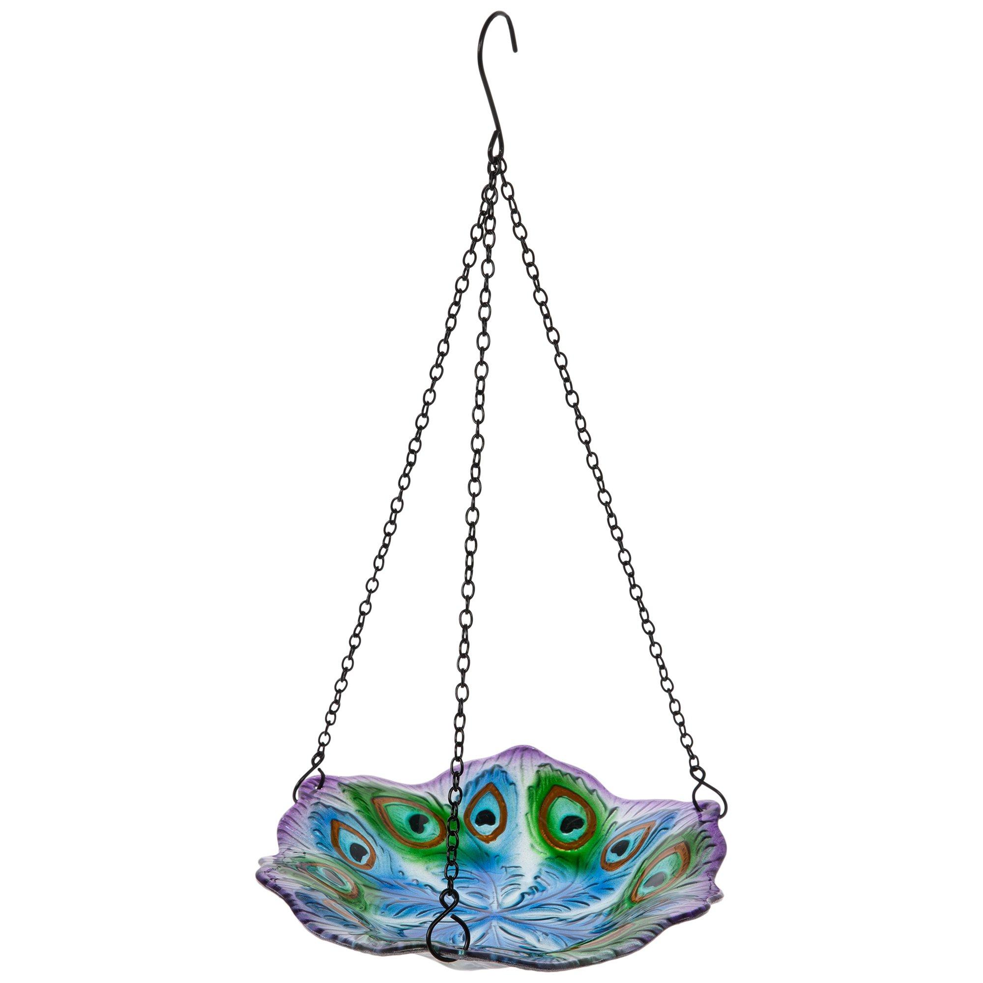 Peacock Hanging Bird Feeder | Hobby Lobby | 6011084