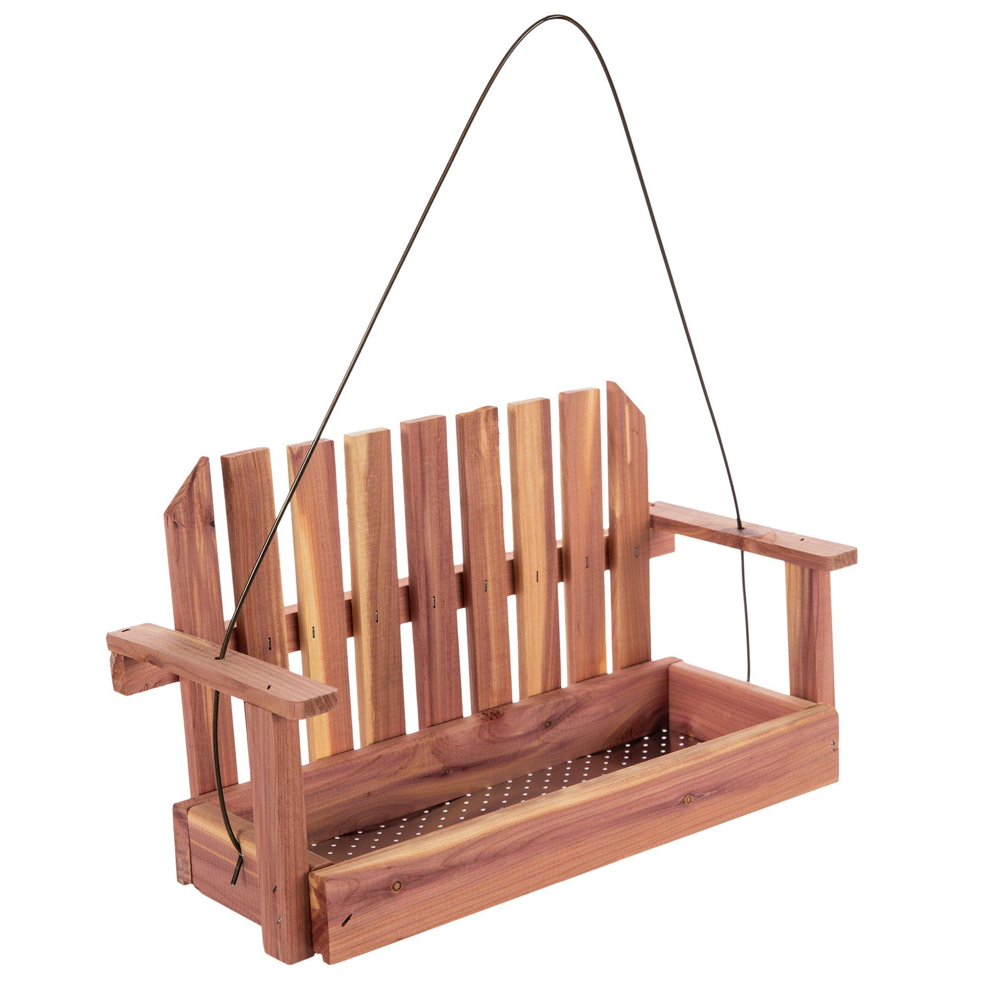 Porch Swing Wood Bird Feeder | Hobby Lobby | 6011167