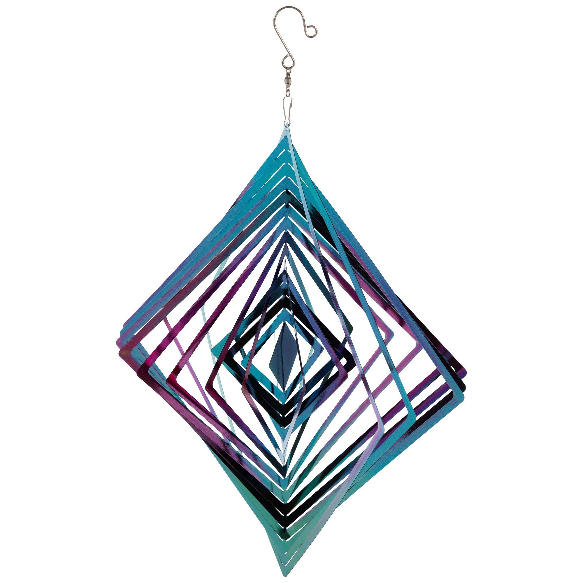 Iridescent Prism Wind Spinner