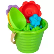 Bright Flower Sand Toys & Bucket