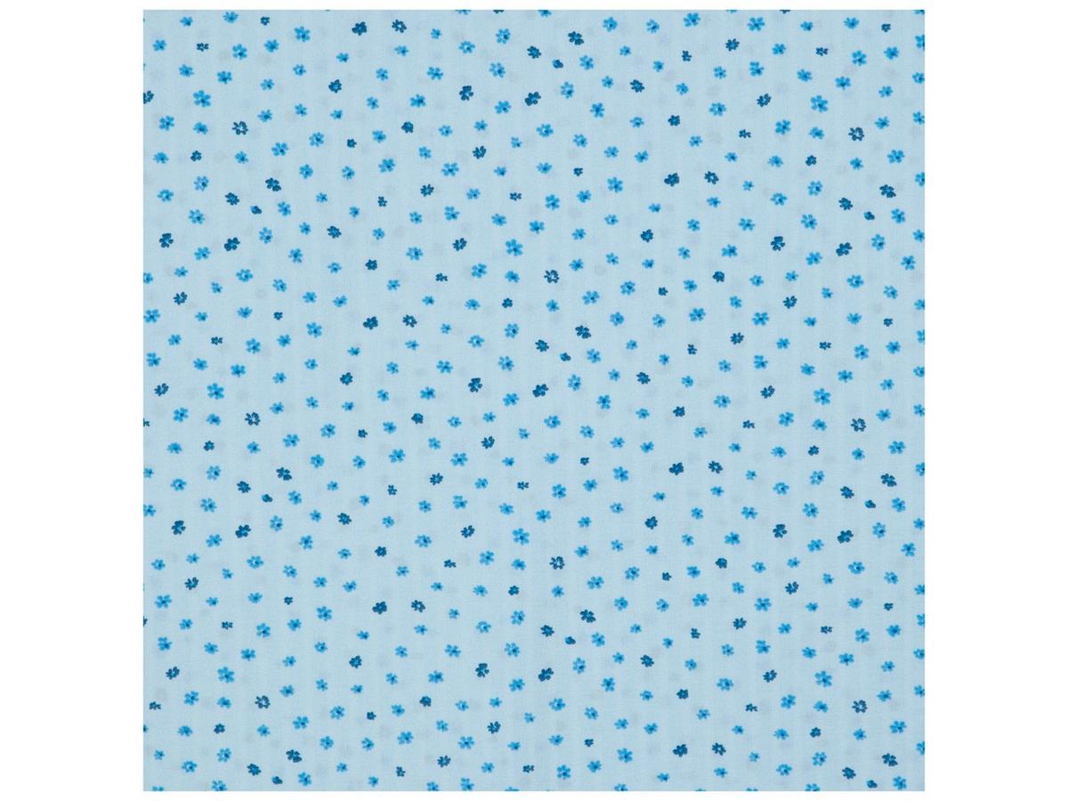 Blue Floral & Stripes Fabric | Hobby Lobby | 6013833