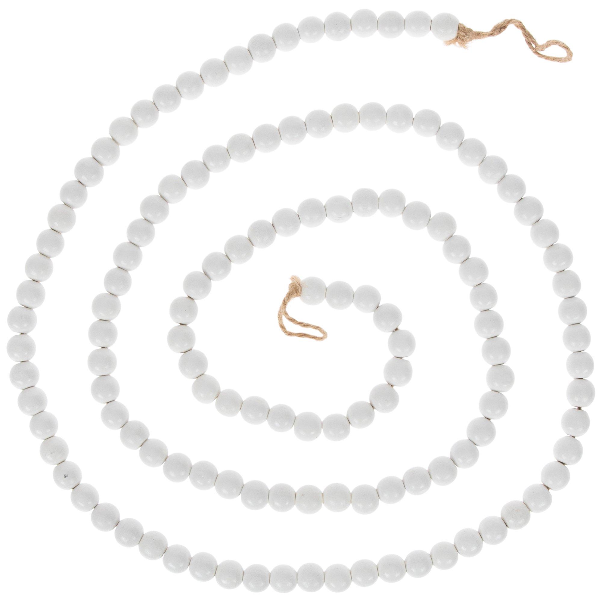 Beaded Wood Garland Hobby Lobby 6014120