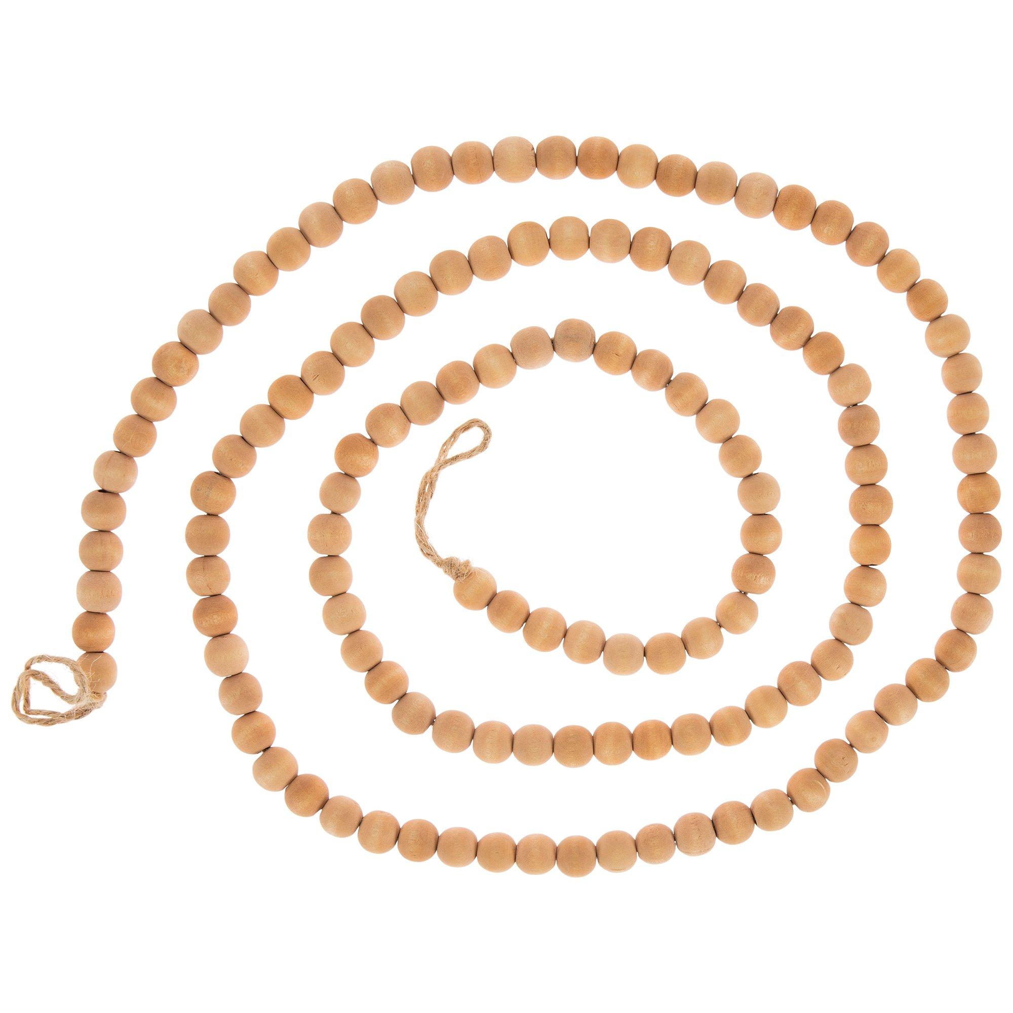 Beaded Wood Garland Hobby Lobby 6014138