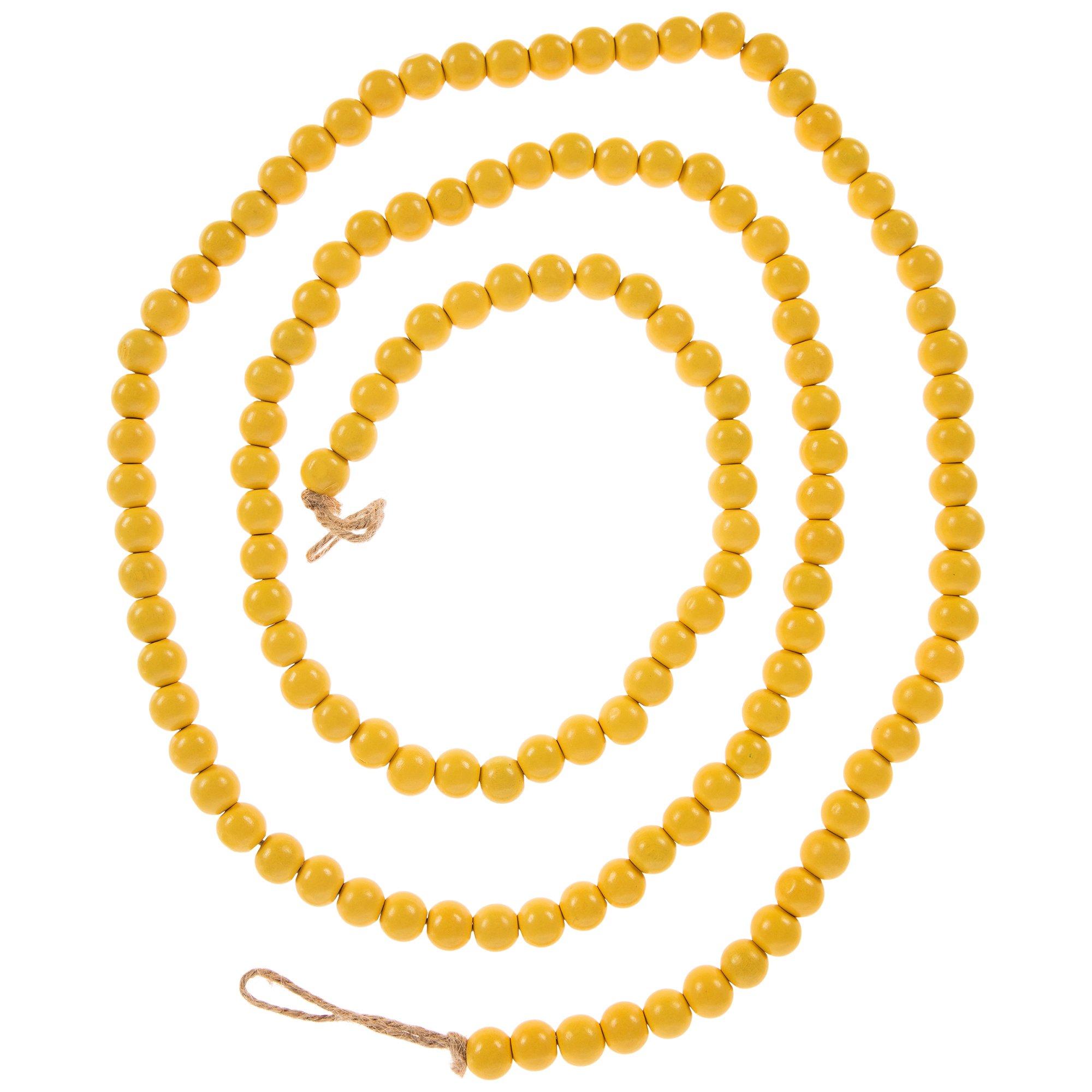 Beaded Wood Garland Hobby Lobby 6014161