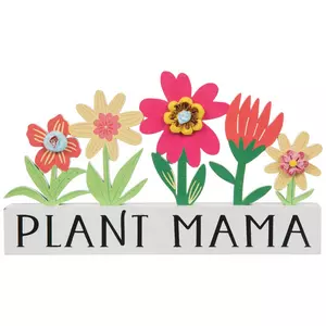 Plant Mama Wood Decor
