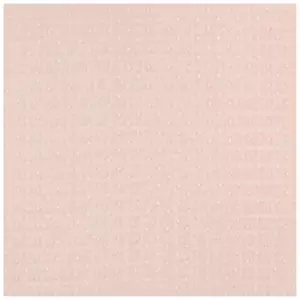 Pink & White Polka Dot Crush Dobby Fabric