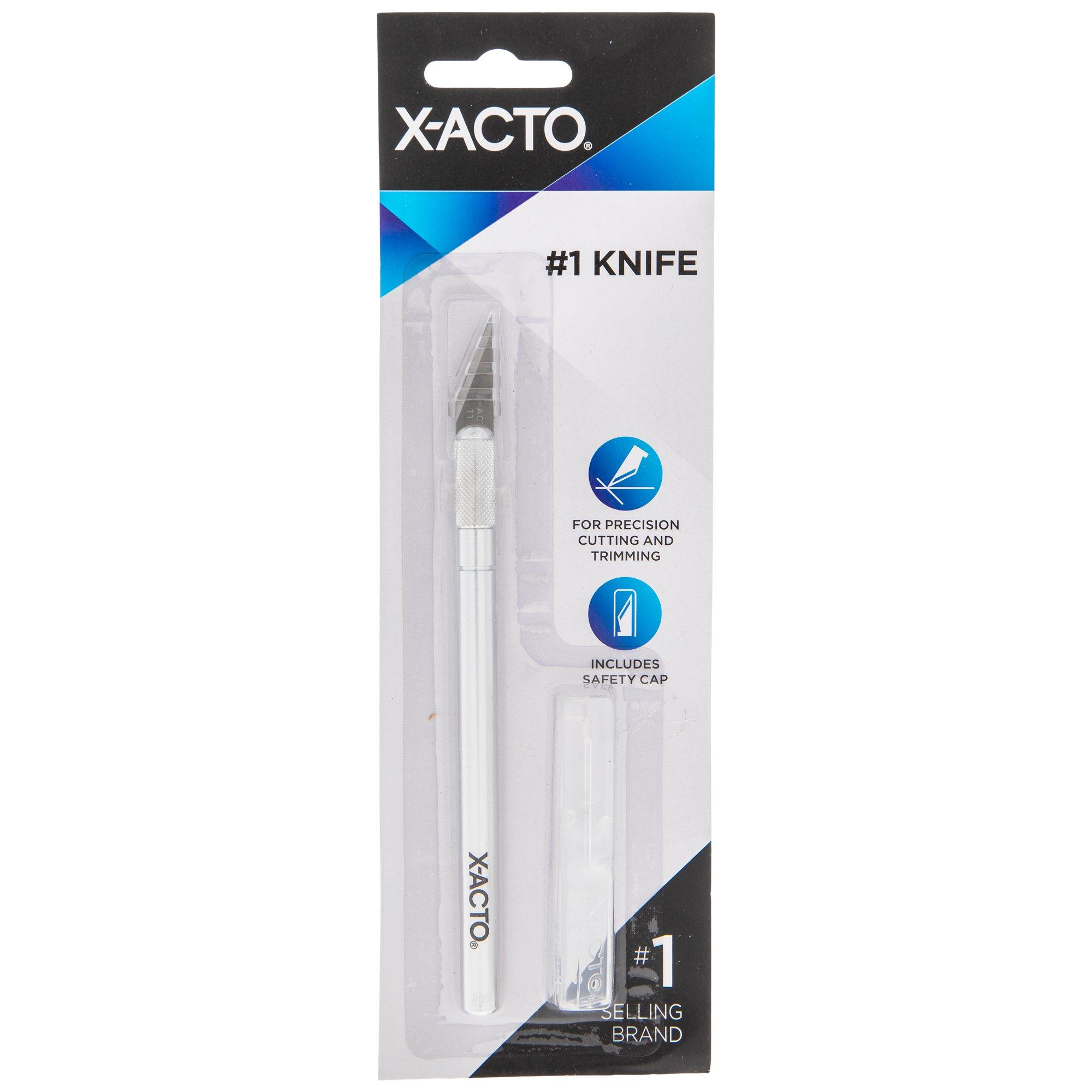 Hobby Exacto Knife X-Acto Set 6 Blades Handle For Craftsman Craft Tool  Precision
