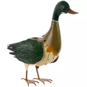 Metal Mallard Duck