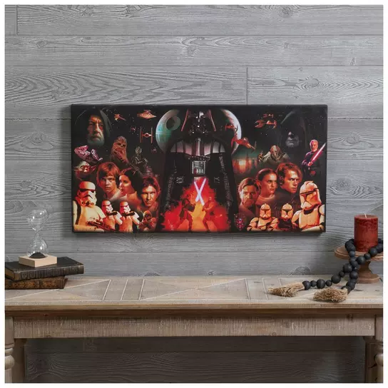 Darth Vader Heroes 6017446 & Lobby Hobby | Villains Canvas Wall Decor 