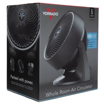 Black Whole Room Air Circulator Fan