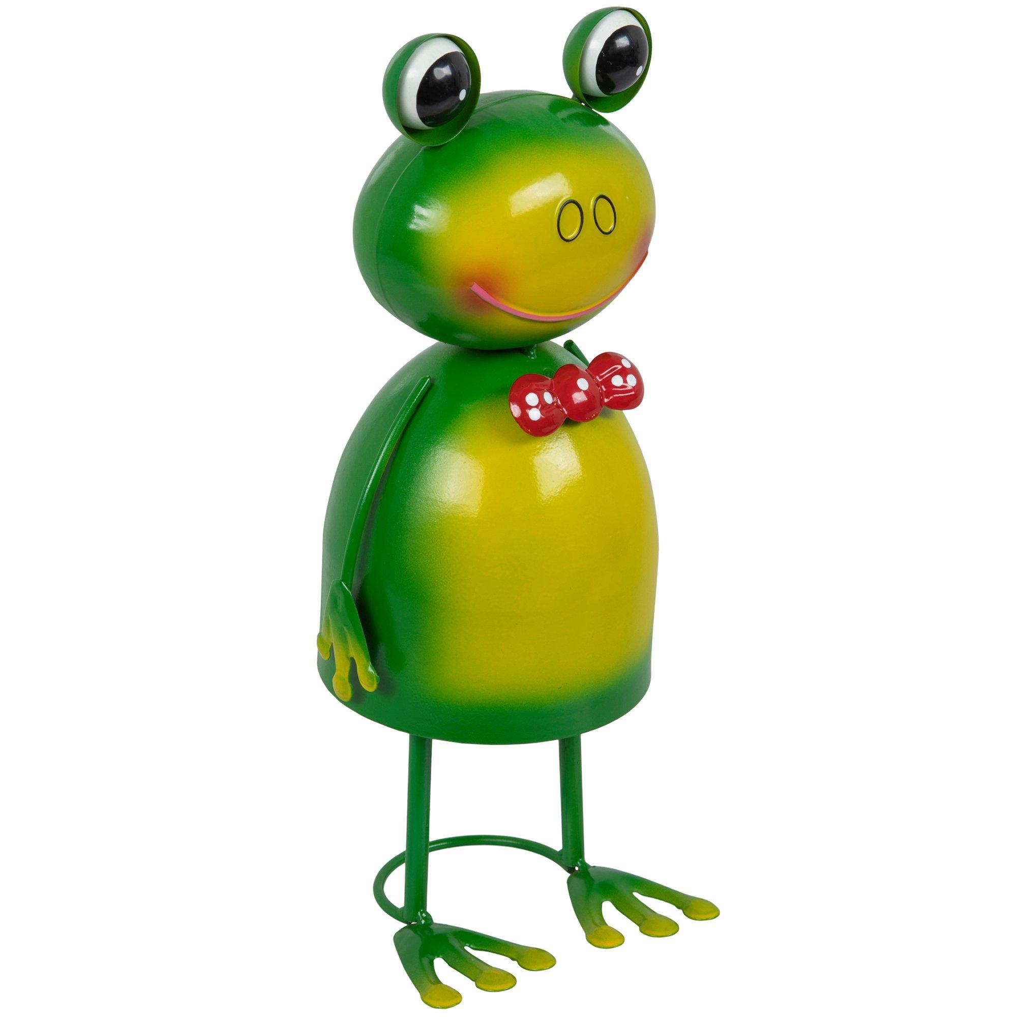 shop ⁑FROG⁑　giosアイローネ Amazon.com: HYSTYLE 6 Pcs Clockwork Spring Frog Toy Green