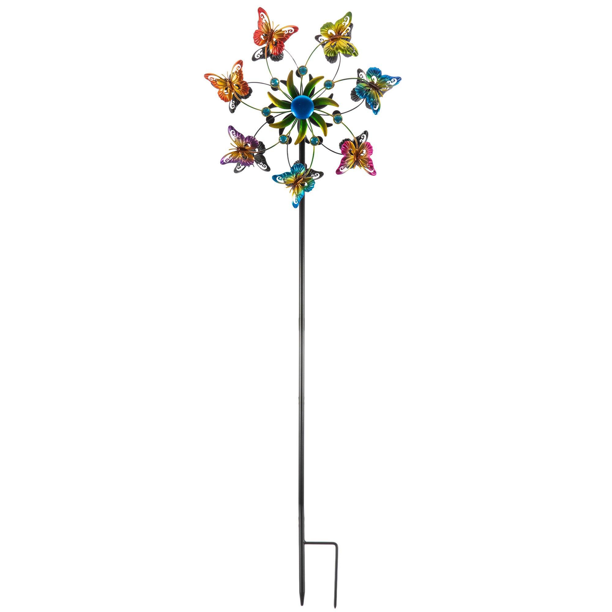 Butterfly Wind Spinner Metal Garden Stake Hobby Lobby 6020390