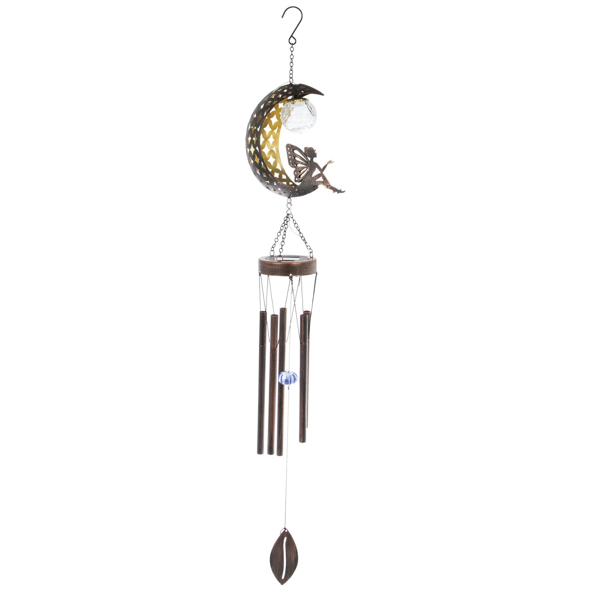 Fairy Moon Solar Metal Wind Chime | Hobby Lobby | 6021257