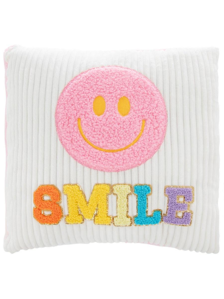 Chenille Smiley Face Pillow | Hobby Lobby | 6024939