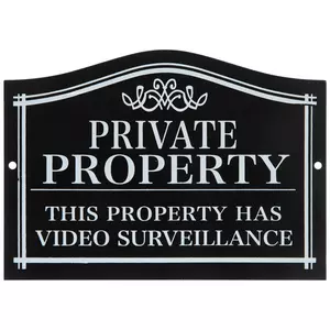 Private Property Metal Sign