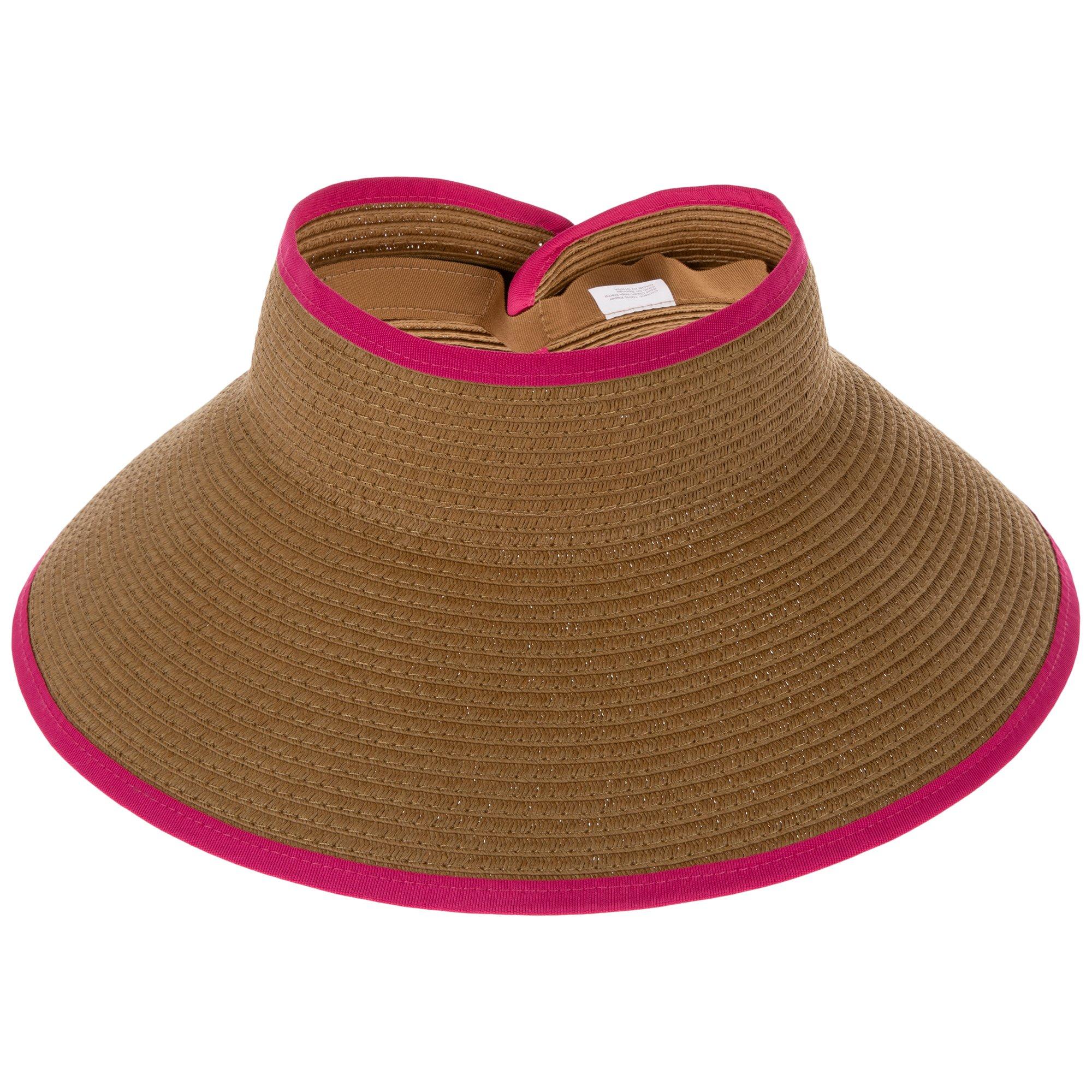 Roll Up Straw Visor Hobby Lobby 6028781