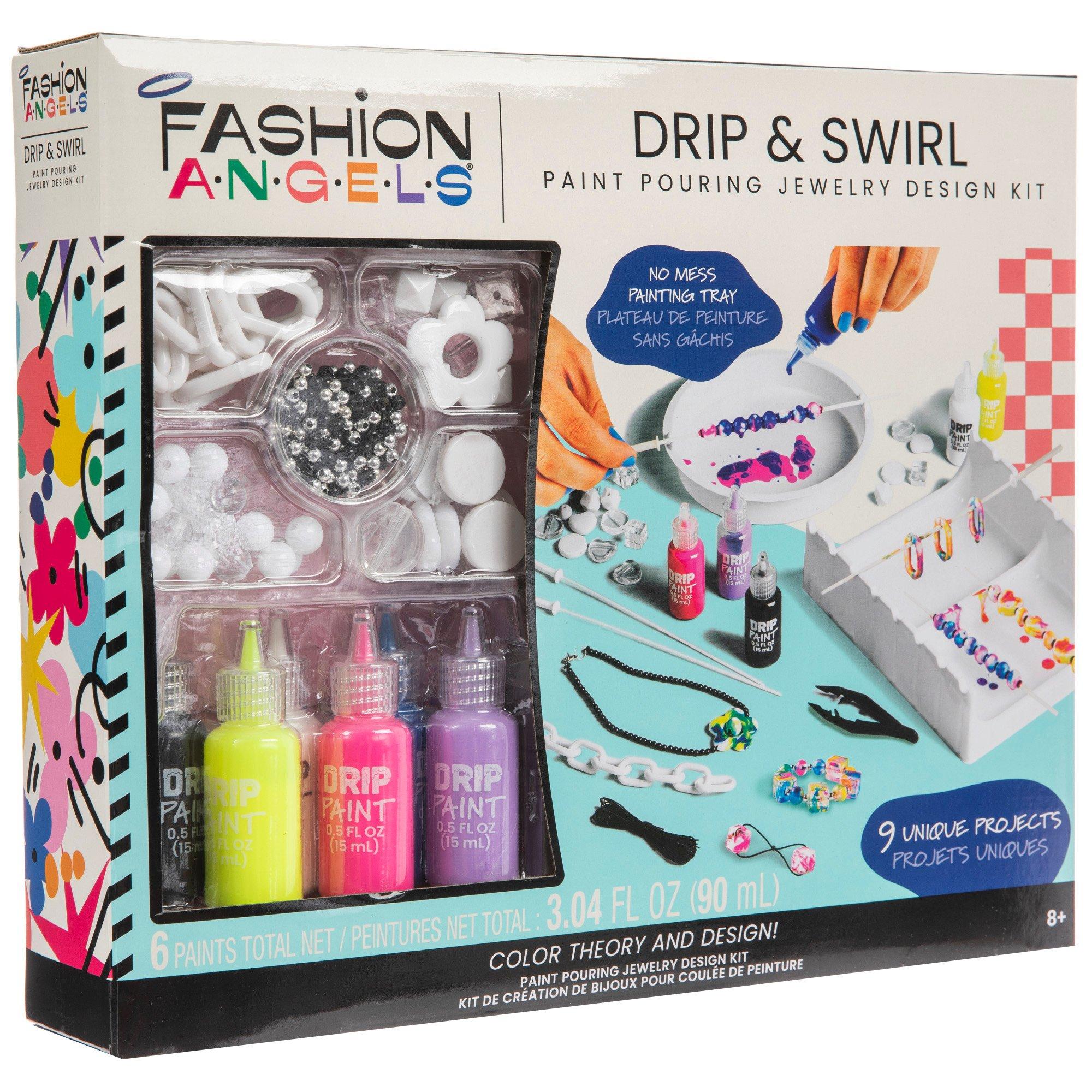 Drip & Swirl Paint Pouring Jewelry Kit | Hobby Lobby | 6029110