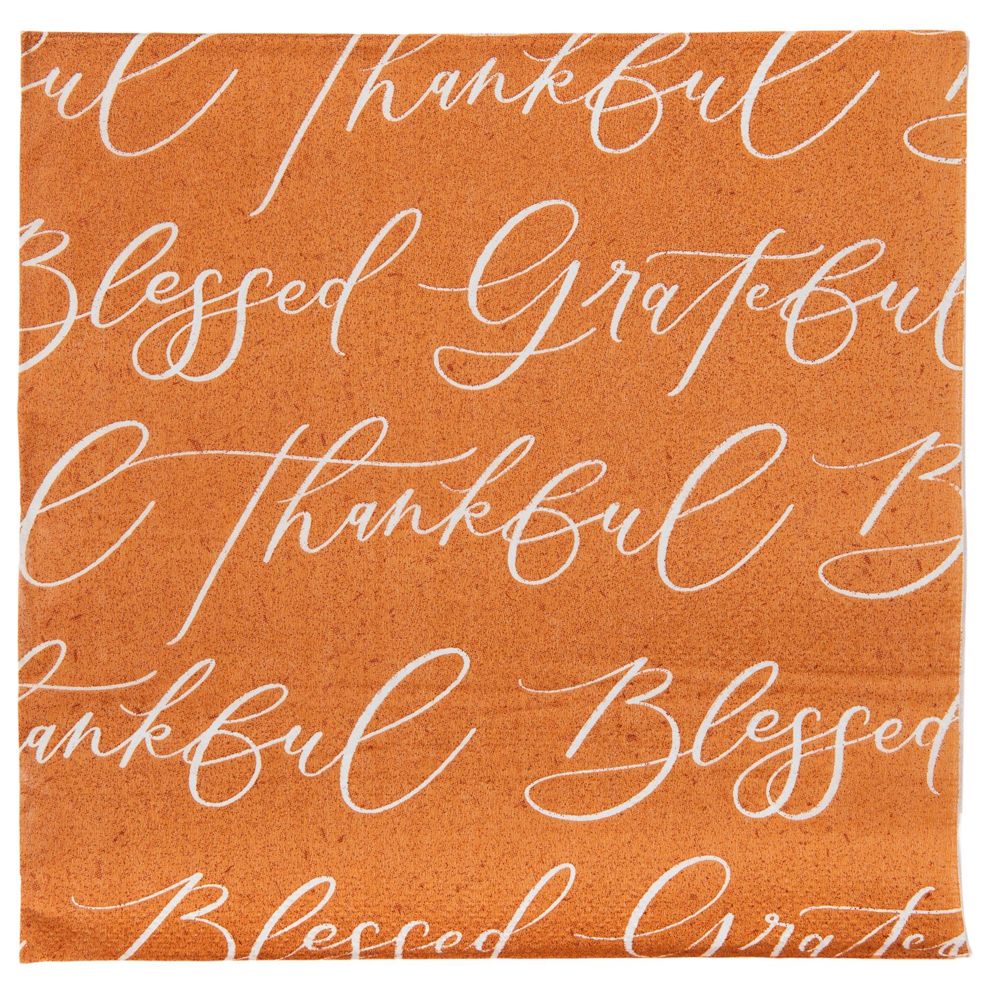Orange Thanksgiving Napkins Large Hobby Lobby 6030548