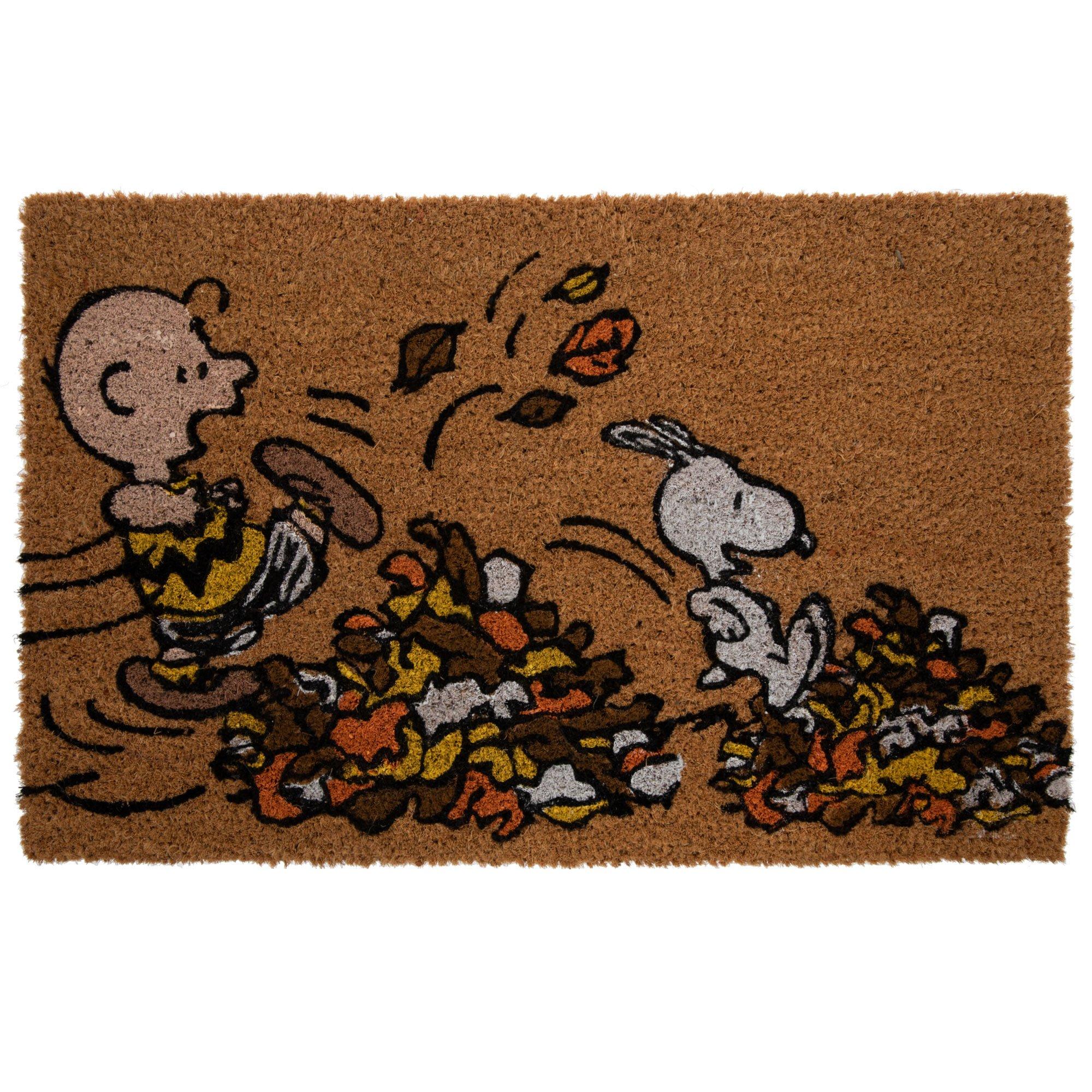 Peanuts Leaf Pile Coir Doormat Hobby Lobby 6030811