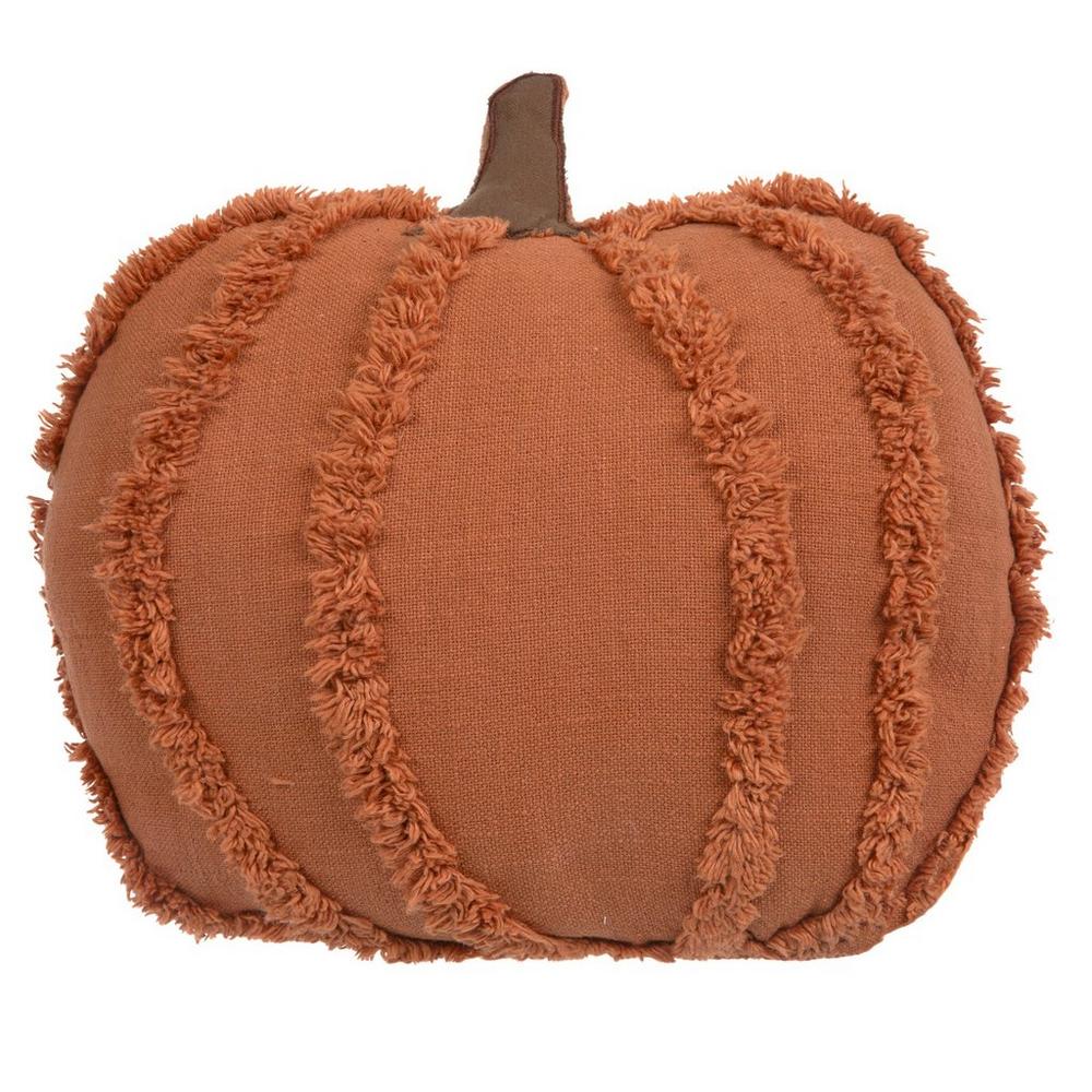 Tufted Pumpkin Pillow