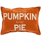 Pumpkin To My Pie Pillow