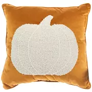 Velvet Pumpkin Pillow