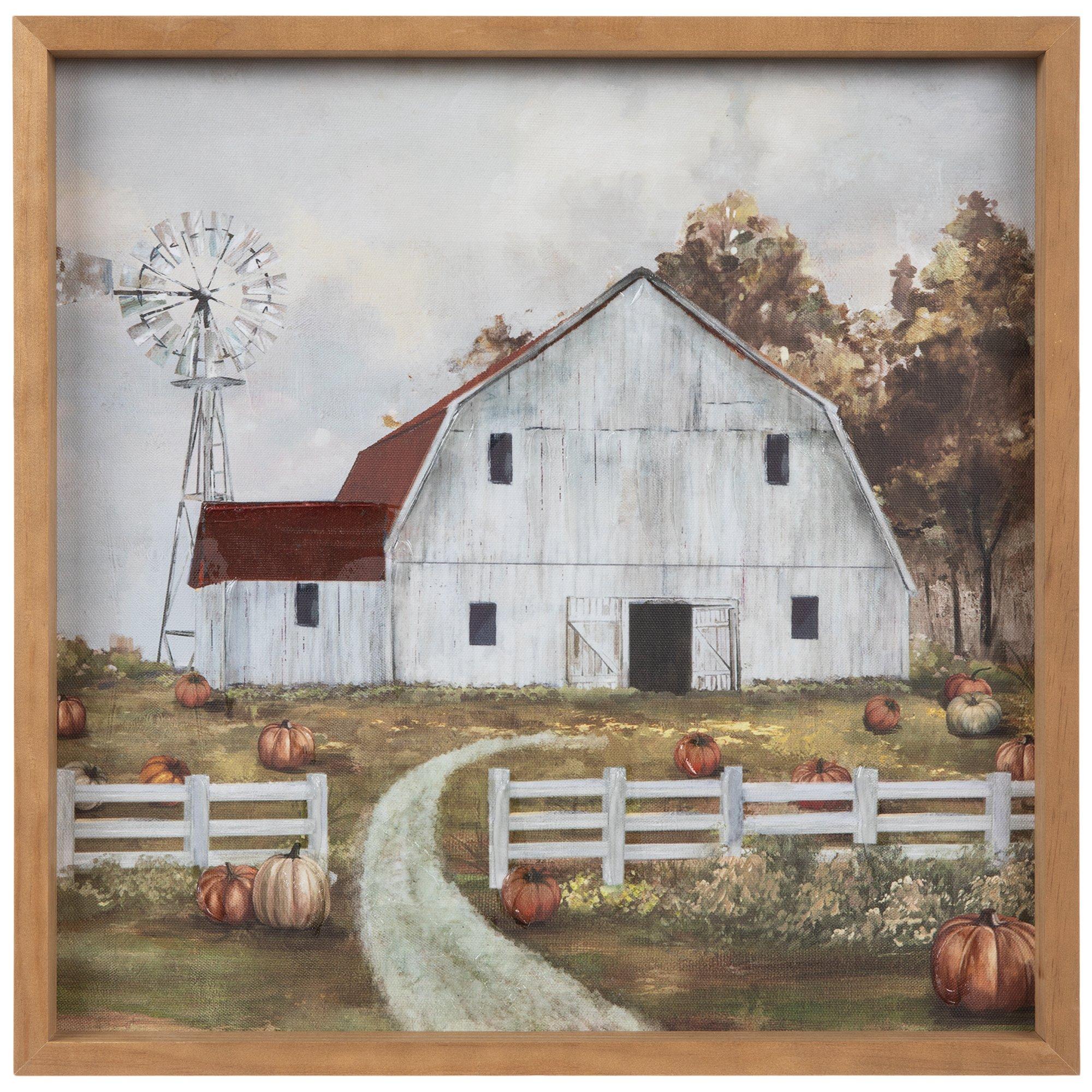 Fall Barn & Windmill Wood Wall Decor Hobby Lobby 6033641