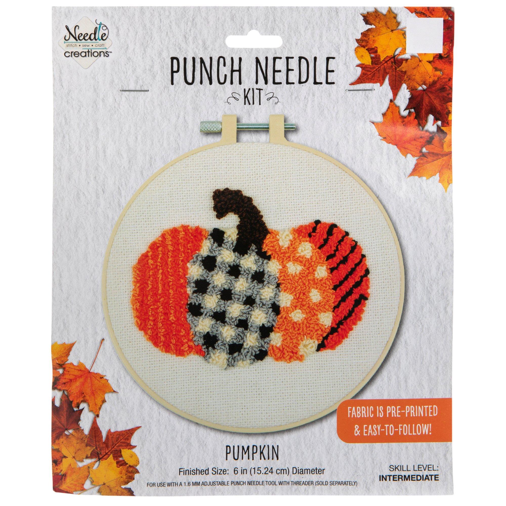 Pumpkin Punch Needle Kit Hobby Lobby 6035364