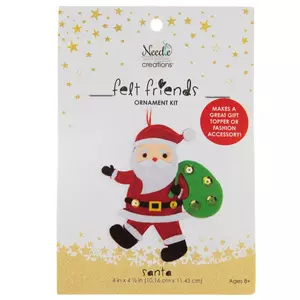 Santa Ornament Craft Kit