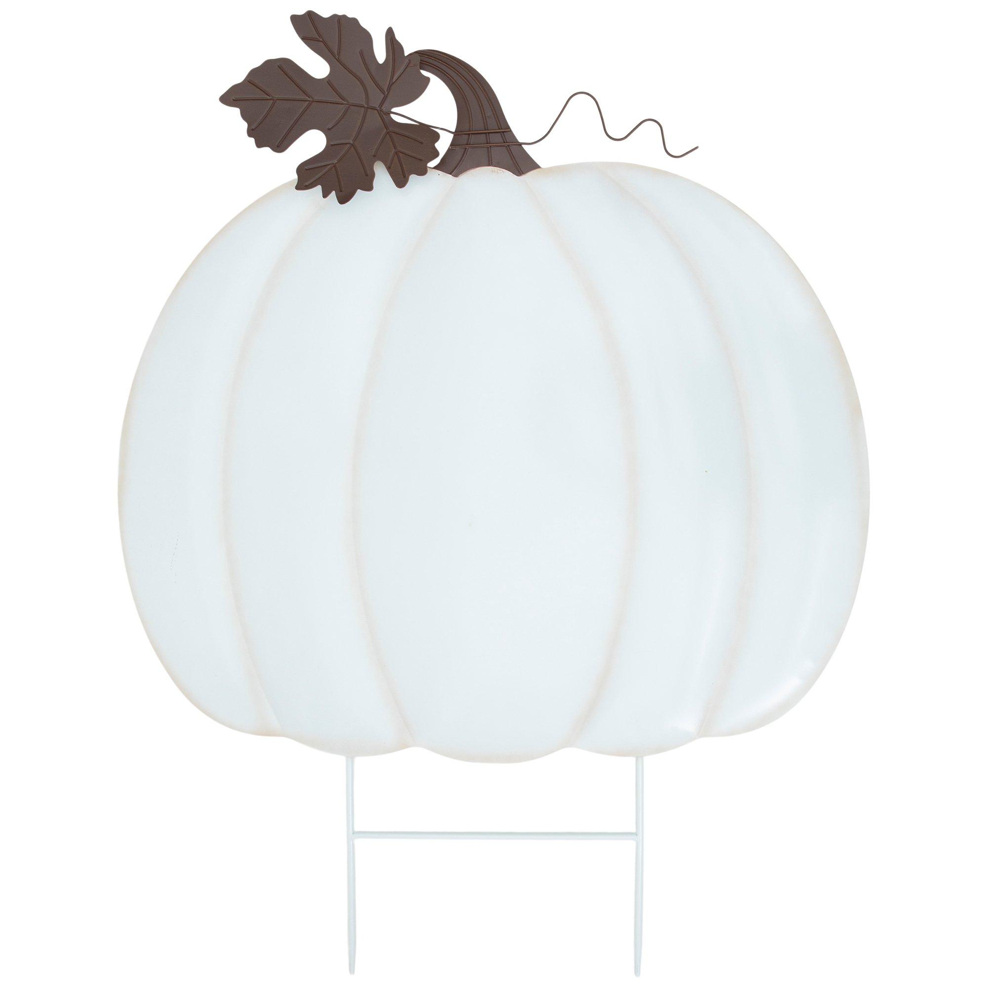 Jumbo Pumpkin Metal Garden Stake | Hobby Lobby | 6037261