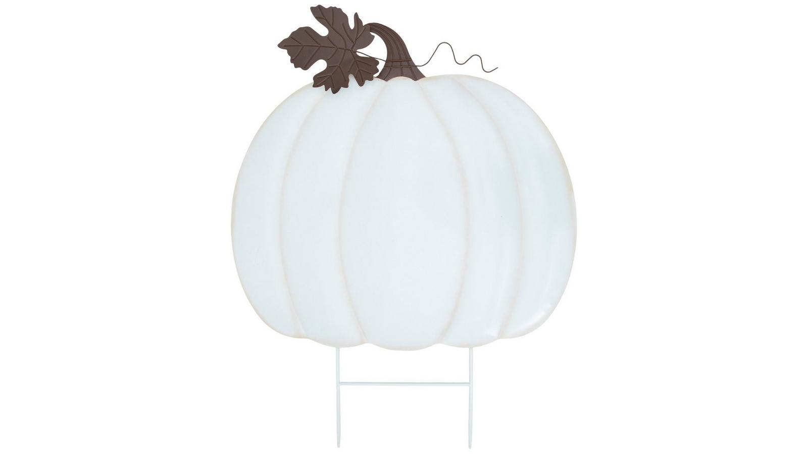 Jumbo Pumpkin Metal Garden Stake | Hobby Lobby | 6037261