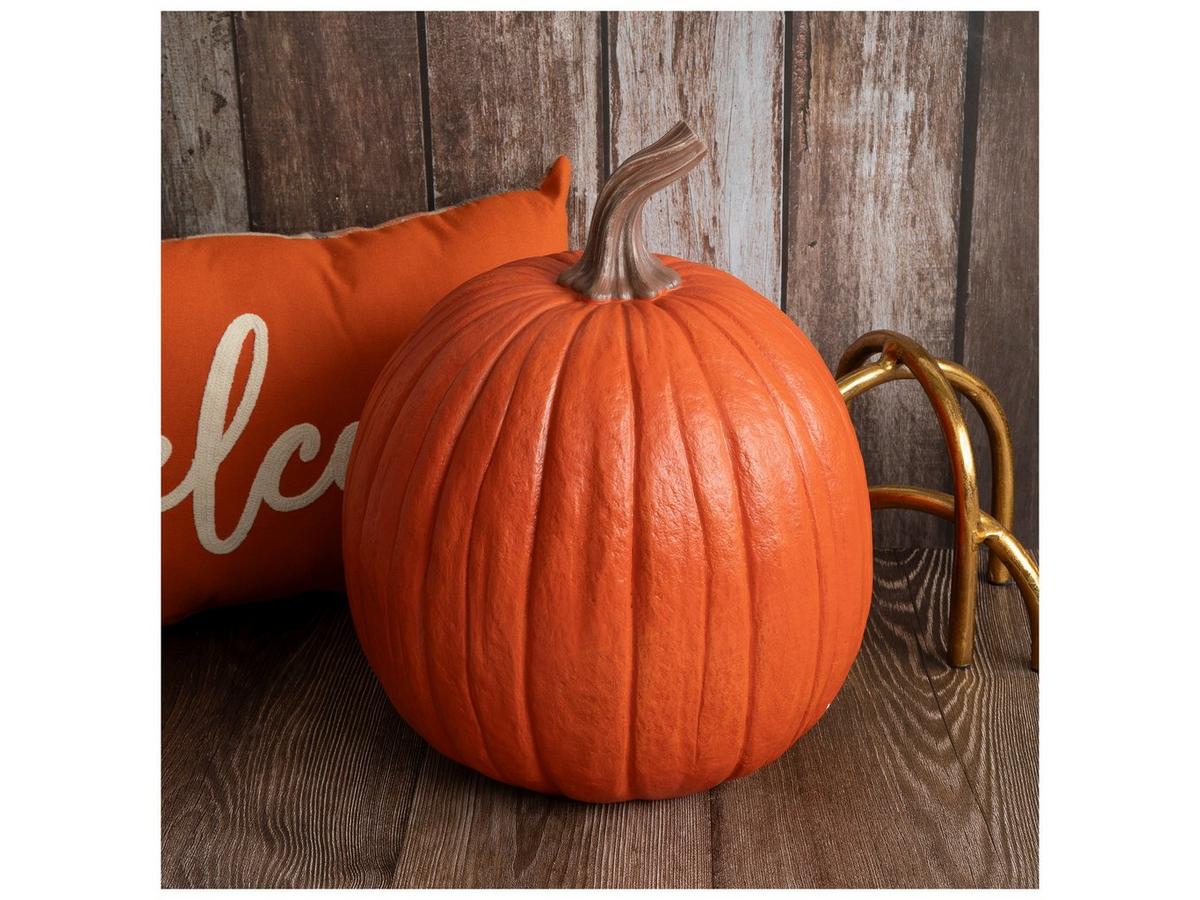 Orange Resin Pumpkin | Hobby Lobby | 6037956