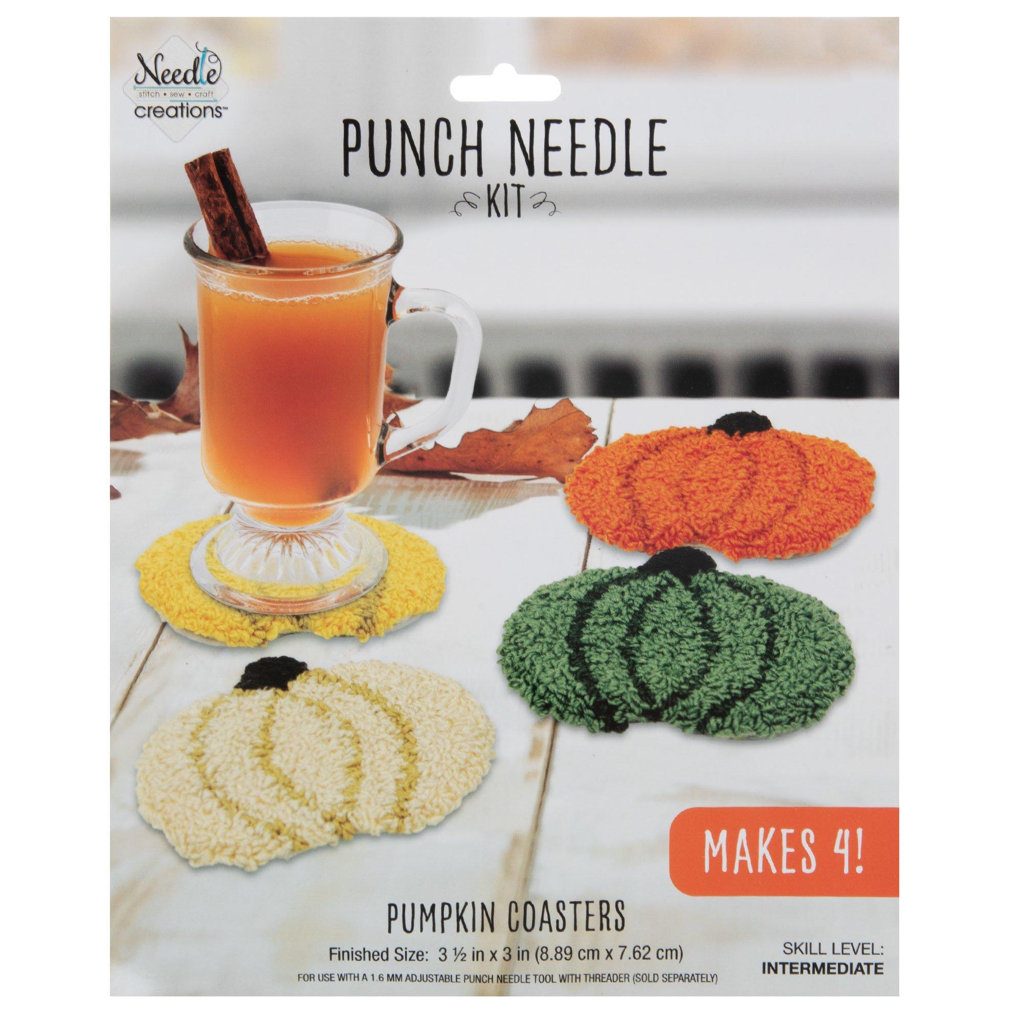 Pumpkin Coasters Punch Needle Kit Hobby Lobby