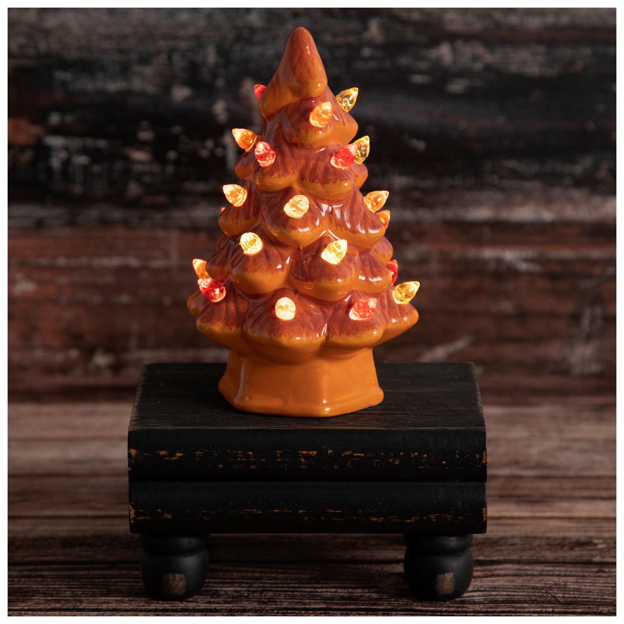 Orange Light Up Ceramic Tree | Hobby Lobby | 6041115
