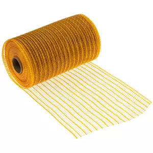 Yellow & Gold Deco Mesh Ribbon