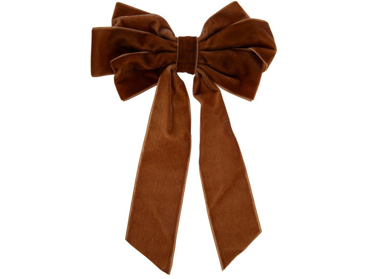Brown Velvet Hair Bow Clip | Hobby Lobby | 6042592